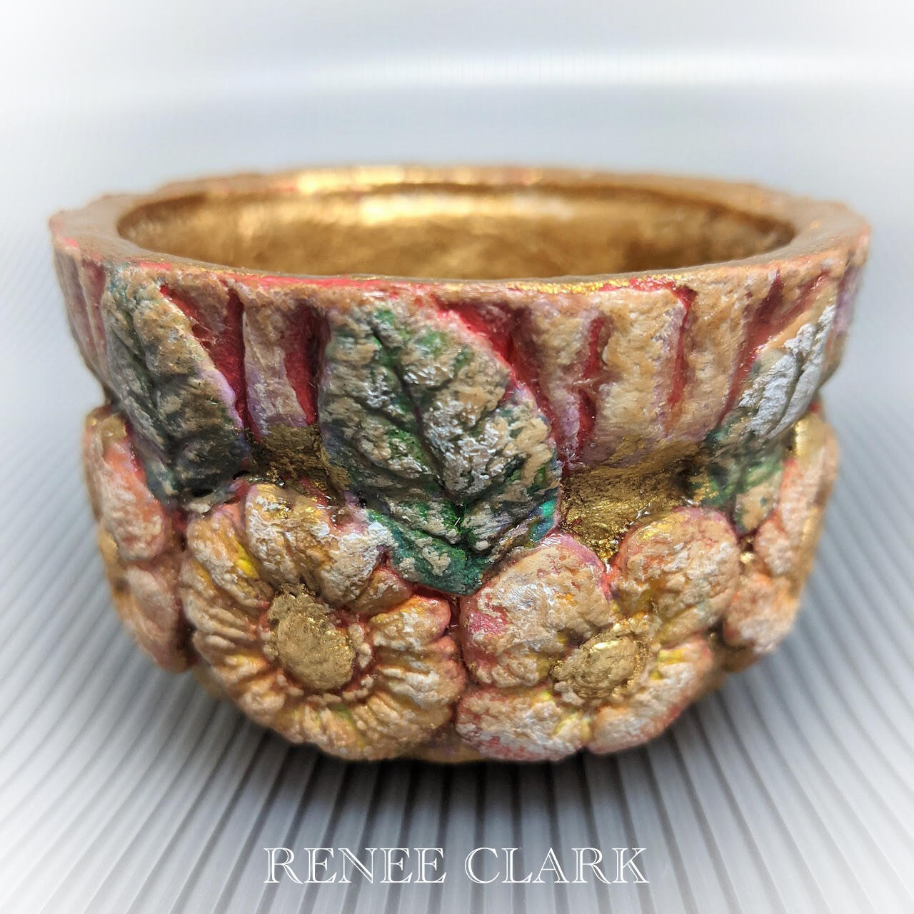 Paper Clay with Acrylic Paint